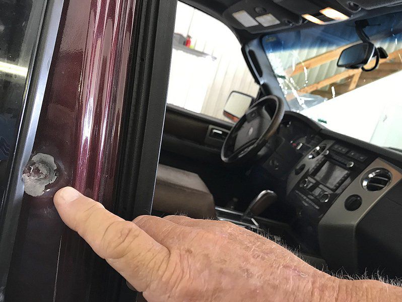 bullet hole passenger